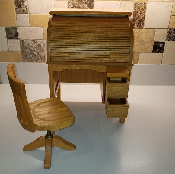 american girl roll top desk